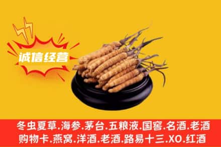 镇雄县回收冬虫夏草